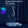 LED nattlys - Bluetooth - appkontroll - 180° roterende - RGB - noteform