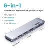 UGREEN - USB C HUB dual type-C to multi USB 3.0 4K HDMI - adapter Thunderbolt 3 - for MacBook Pro AirHubs