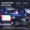 UGREEN - USB C HUB dual type-C to multi USB 3.0 4K HDMI - adapter Thunderbolt 3 - for MacBook Pro AirHubs