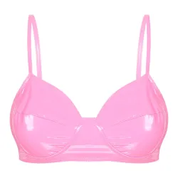 Sexy skinn-bh - uten tråd