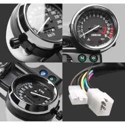 Motorsykkel speedometer - turteller - kilometerteller - for Kawasaki