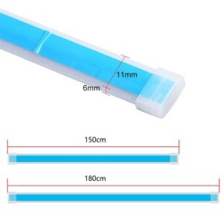 Bil LED stripe - panserlys - vanntett - 12V