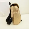 Waterproof leather backpack - with owl patternBackpacks
