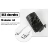 Sykkelhorn - USB oppladbart - tyverialarm