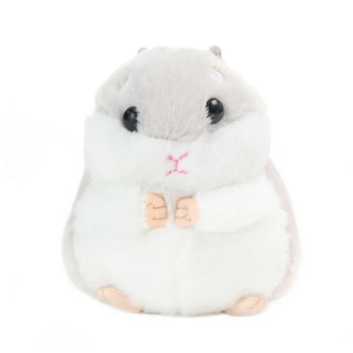 Fluffy fur mini hamster - keychainKeyrings