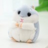 Fluffy fur mini hamster - keychainKeyrings