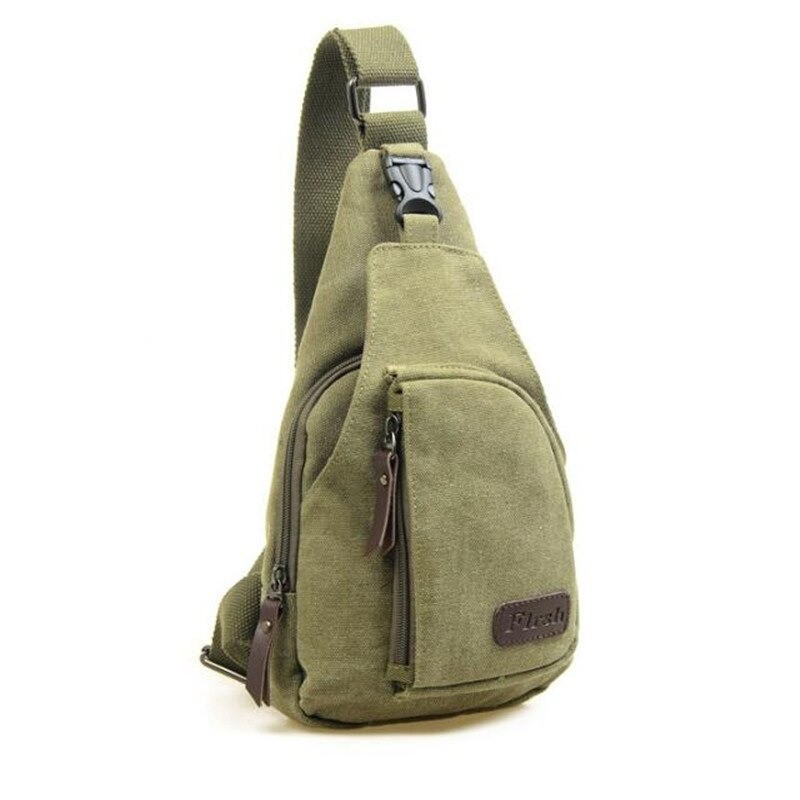 Men's canvas backpack - shoulder / crossbody bagBags