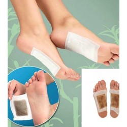 Detox foot patches - bamboo stickers - 10 piecesFeet
