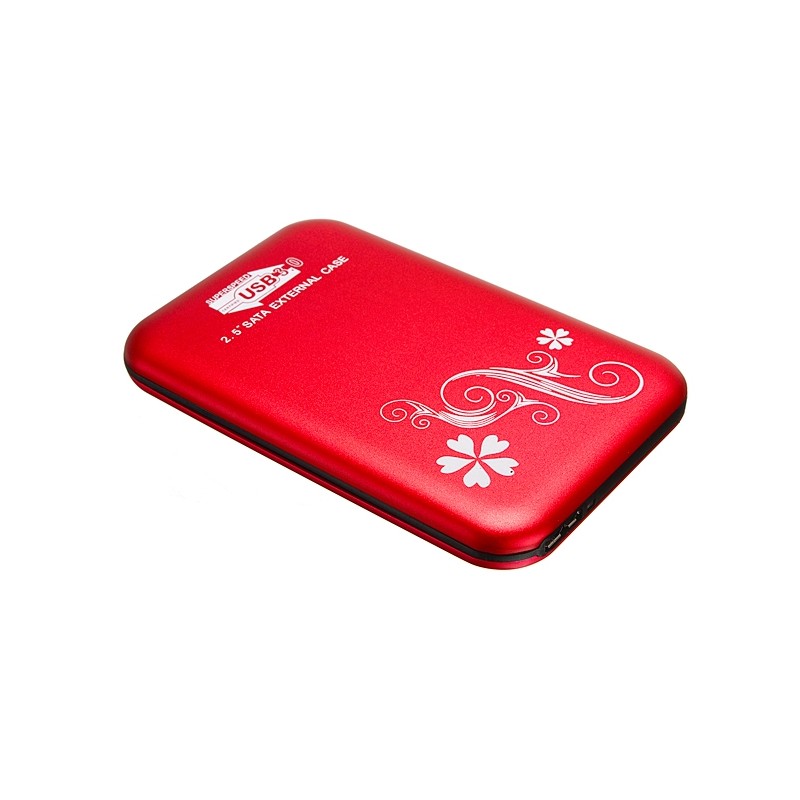 External enclosure - 2.5 inch SATA HDD - USB 3.0 - aluminumHDD case