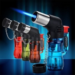 Mini butan lighter - jet flamme - vindtett - med hette