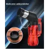 Mini butan lighter - jet flamme - vindtett - med hette