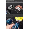 Mini butan lighter - jet flamme - vindtett - med hette