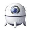 Ultralyd luftfukter - diffuser for essensielle oljer - romskip / astronaut - LED - USB - 220ml