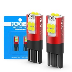 NAO - T10 - W5W - LED - 5W / 6W - car bulb - 2 piecesT10