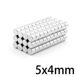 N35 - neodymmagnet - rund skive - 5mm * 4mm