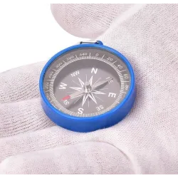 Plastic compass with keychain - camping / survival toolKeyrings