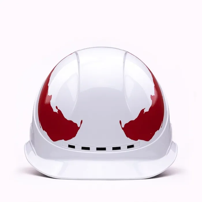 Safety helmet - breathable - with reflective tape - construction / engineering - safety workSafety & protection