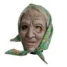 Halloween full face mask - scary hooded grannyMasks