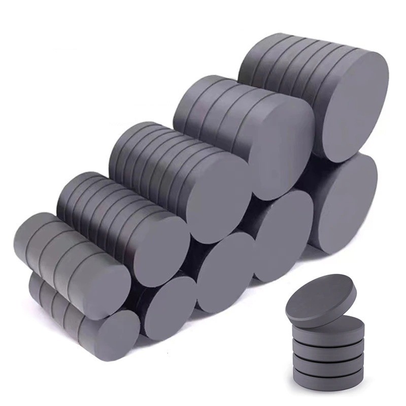N35 - svart neodymmagnet - rund skive - 10 mm * 3 mm