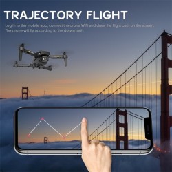 HJ78 Mini - WiFi - FPV - 4K HD dual camera - foldable - RC Drone Quadcopter - RTFR/C drone