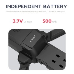 HJ78 Mini - WiFi - FPV - 4K HD dual camera - foldable - RC Drone Quadcopter - RTFR/C drone