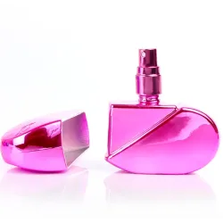Perfume bottle - empty container - with atomiser - heart shaped - 25mlPerfumes