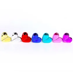 Perfume bottle - empty container - with atomiser - heart shaped - 25mlPerfumes