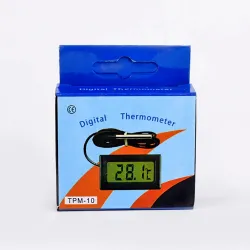 Digitalt termometer - LCD-display - sondesensor