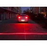 Car laser light - fog / warning light - red line - starsTuning