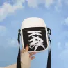 Small shoulder canvas bag - shoe shapeBags