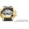 SWISH - luxurious automatic watch - tourbillon - skeleton design - luminousWatches