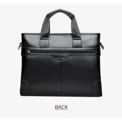 Elegant shoulder business bag - leatherBags