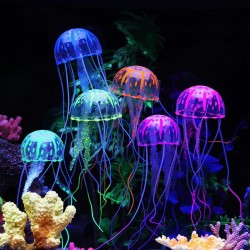 Silicone jellyfish - aquarium decorationDecorations