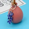 Lucky eye - blue beads keychainKeyrings