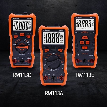 113E - digital multimeter - AC / DC / Voltage tester - 6000 counts - with backlight / magnetMultimeters