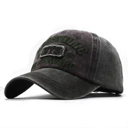 Baseballcaps i bomull - NEW YORK-broderi