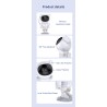 LED projector - night light - rotatable - starry sky - galaxy - astronaut shapeStage & events lighting