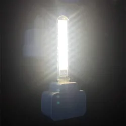 USB stripelys - mini LED lampe - nødlys - 8 stk