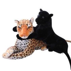 Myk plysj - leopard - tiger - jaguar