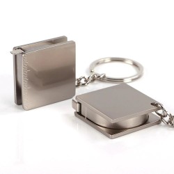 Metal measure tape - keychainKeyrings