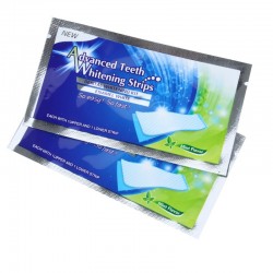Professional teeth whitening - bleaching gel strips - 28 piecesMouth