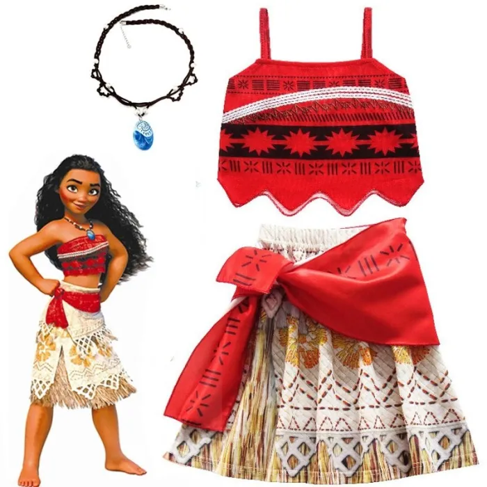 Prinsesse Moana-kostyme
