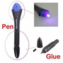 Liquid super glue - repair pen - with UV lightTools