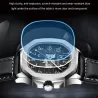 CHENXI - automatic mechanical Quartz watch - waterproof - skeleton design - gold / whiteWatches