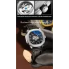 CHENXI - automatic mechanical Quartz watch - waterproof - skeleton design - gold / whiteWatches