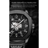 CHENXI - automatic mechanical Quartz watch - waterproof - skeleton design - gold / whiteWatches