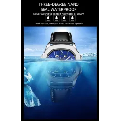 CHENXI - automatic mechanical Quartz watch - waterproof - skeleton design - gold / whiteWatches