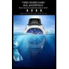 CHENXI - automatic mechanical Quartz watch - waterproof - skeleton design - gold / whiteWatches