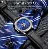 CHENXI - automatic mechanical Quartz watch - waterproof - skeleton design - gold / whiteWatches