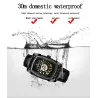 CHENXI - automatic square watch - hollow-carved design - leather strap - blackWatches